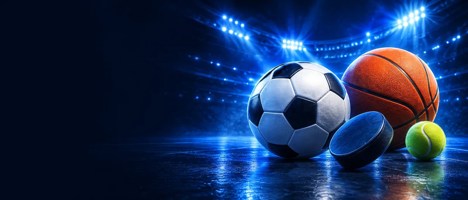 Sporta inventārs stadionā